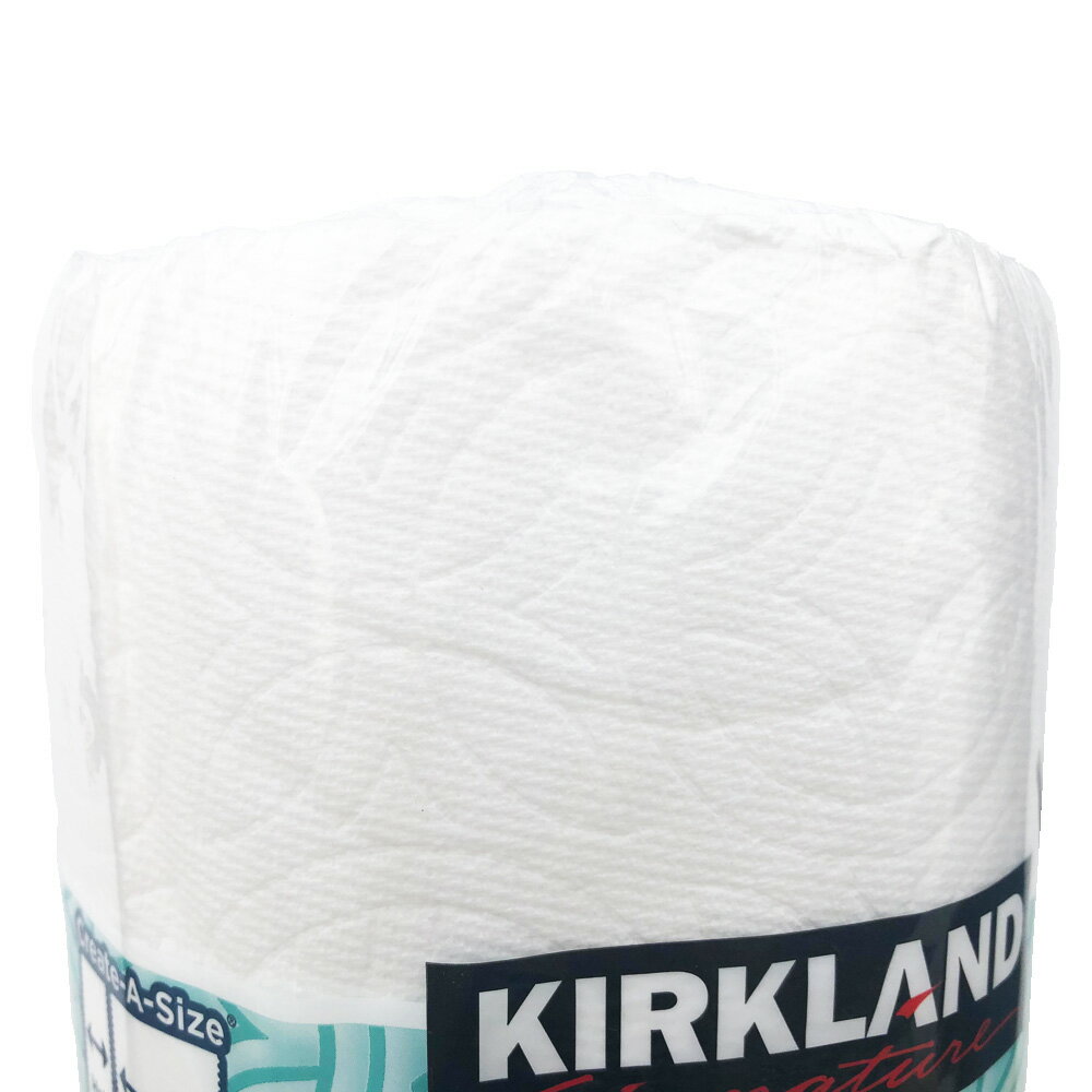 【Kirkland カークランド】ロールタオル2枚重ねキッチンペーパー 140カット1ロール ペーパータオルマスク代用コストコKS