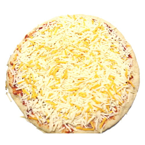 【コストコCostco】丸型ピザ 5色チーズSQUARE PIZZA 5-CHEESE冷凍して