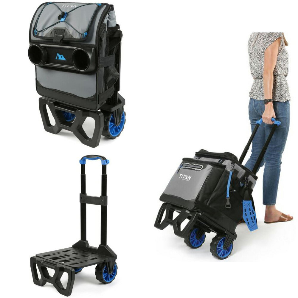 あす楽【costco コストコ】【TITAN タイタン】20 キャリー付き クーラーバッグ 60缶収納 最大 3日間 保冷通販格安セール情報 楽天 通販