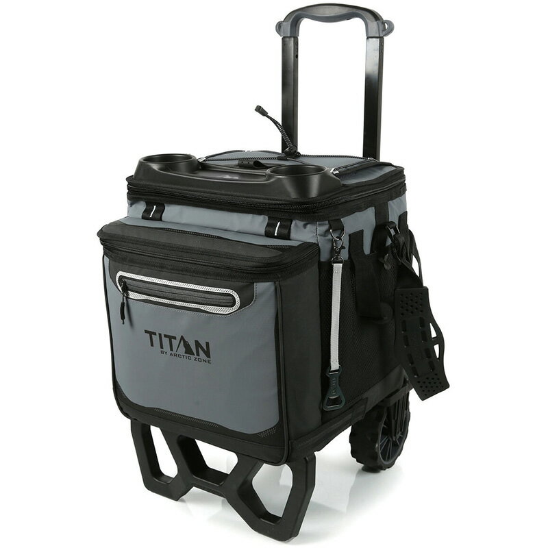 【TITAN】タイタン キャリーカート付き クーラーバッグ 60缶収納 3日間 保冷 26220...