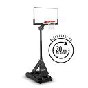 【 SPALDING 】スポルディング 54インチ モーメンタス EZ アッセンブリー アクリルポータブル クリアビュー 6E2010JP約30分 組み立て ポ...