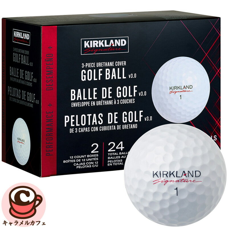 【KIRKLAND】 カークランド 3ピース ゴルフボール V3 24個 18194402ダース まとめ...