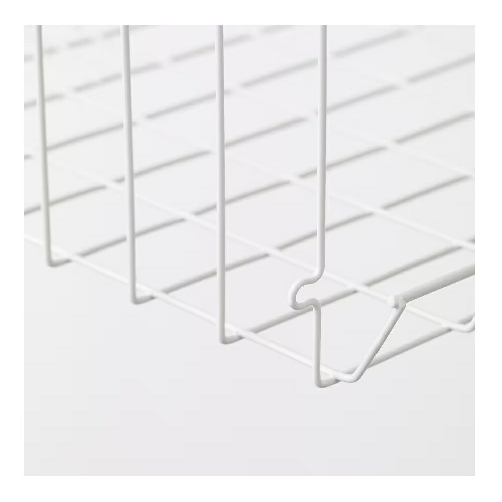 【 IKEA イケア 】 OBSERVATOR オブセルヴァトール 【 ホワイト 】 703.110.70バスケット クリップオンバスケット収納 タオル収納 バスケット収納 衣類収納 脱衣所収納 ラック収納 洗濯機上ラック収納 OBSERVATOR 連結可能 [3]