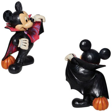 送料無料【ディズニー Disney】ジムショア ミッキー ドラキュラの 置物 オーナメントハロウィン Halloween Vampire Mickey by Jim Shore【コストコ costco】