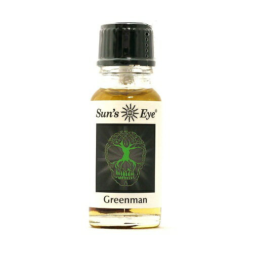 【 Sun'sEye サンズアイ 】 Greenman グリーンマン 15ml ディアティオイル 浄化 保護系オイル 1