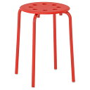 【 IKEA イケア 】 MARIUS マリウス スツール レッド 赤椅子 スタッキング おしゃれ 北欧 家具