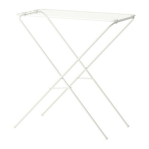 【IKEAイケア】JALL 物干しラック 室内/屋外用【ホワイト】