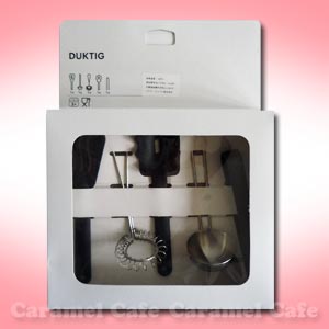 在庫一掃セール【IKEAイケア】DUKTIG・キッチン用品5点セット本格おままごとキッチンツール!