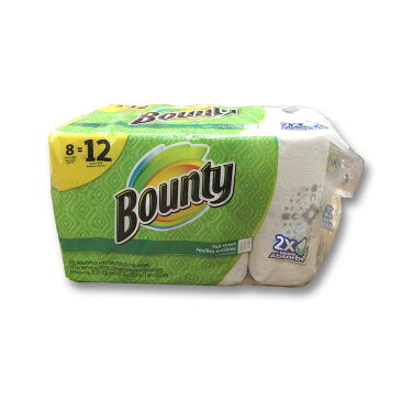 【送料無料】【当店ポイント5倍】【Bounty】バウンティーペーパータオル 48シート×8ロールセット ジャイアントロール プリント ペーパータオル 279×259mm 可愛い絵柄付き