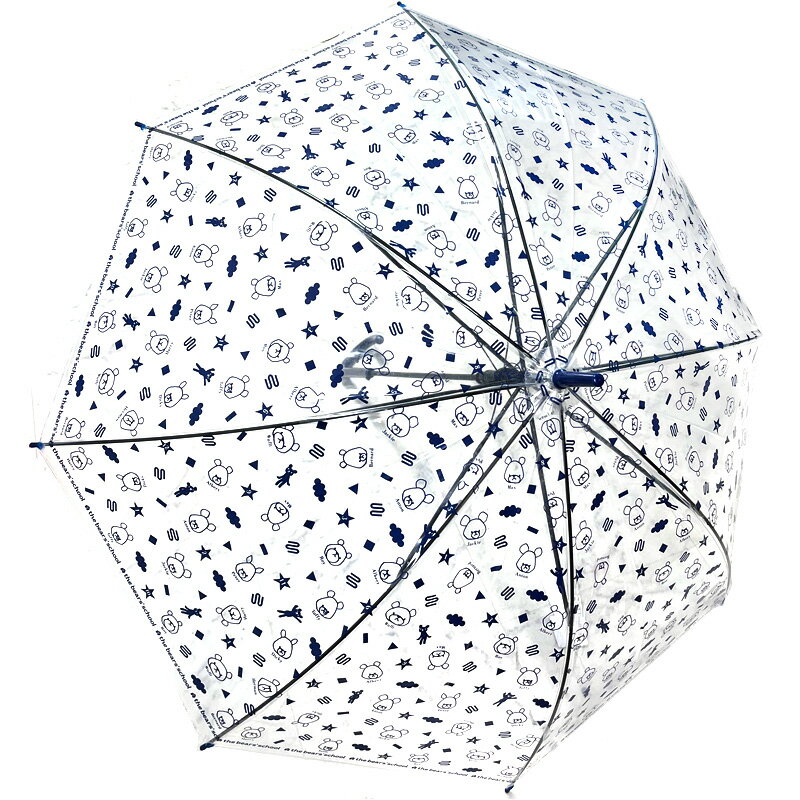 【アウトレット】【 絵本 くまのがっこう 】 透明POE傘 60cm 長傘 ジャッキー かさ アンブレラ [san] クリスマス 誕生日 プレゼント ギフト 贈り物