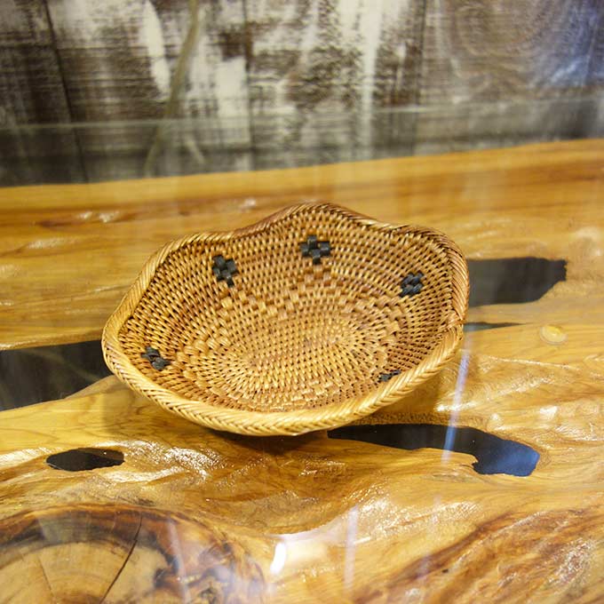 バリ島のアタ おしゃれ 小物入れ 石鹸トレー