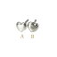 Ptハートプラチナピアス(5mm)(キャスト鋳造製)(軸太0.9mmX長さ1cmポスト)(szh5pt9)