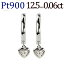 ץ/Ptաץ(ԥ)(0.06ct)(12.5mm)(22223*1)