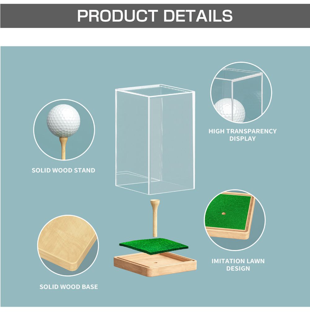 ゴルフ GOLF ゴルフコンペ コンペ 景品 ディスプレイケース アクリル ゴルフボールの展示に最適なショーケース CZ-SBC03 | サインボールケース サインボール ケース ボール ボールケース 記念 サイン 保管 保存 展示 飾り スタンド ホールインワン