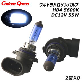 HB4 ウルトラハロゲンバルブ 5600k (2個入り) BSH-B45 カスタムクイーン あす楽 送料無料【RCP】bsh-b45n