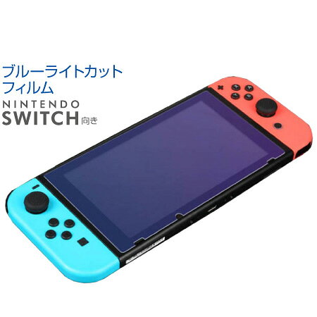 任天堂 スイッチ ブルーライト カットフィルム 9H GF-NSBCF メール便(定形外郵便)送料無料