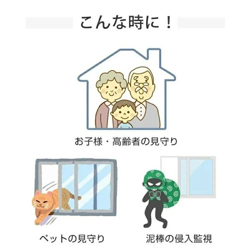 【新作セール】小型防犯カメラ 4k高画質 WiFi 家庭用 長時間録画録音 夜間撮影 動...