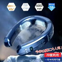 2025最新型 ネッククーラー 扇風機 首かけ 1秒冷却 3つ冷却プレート 6000mAh 半導体冷却 強力 四風道送風 冷房 暖房 ネックヒーター LED付き...
