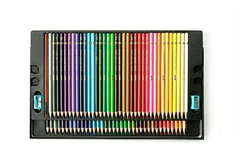 色鉛筆 お絵かき 200色セット プレゼント 油性 文房具 筆記具 絵の具セット カラーサインペン 入学 入園 祝い 画材 塗り絵 三五七プレゼント carboo-10011405 carboo サンプル画像3