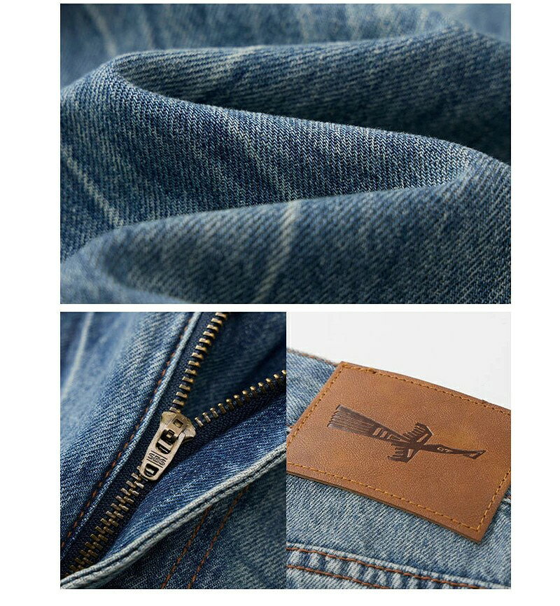 【送料無料】デニムパンツ メンズ ストレート 春夏 ジーンズ イージーパンツ カジュアル 大きいサイズ ヴィンテージ 無地 ズボン 通勤 通学 ロングパンツ リラックス 洗える ビンテージ スタイリッシュ Gパン 長ズボン 体型カバー 彼氏 誕生日 プレゼント メンズファッション