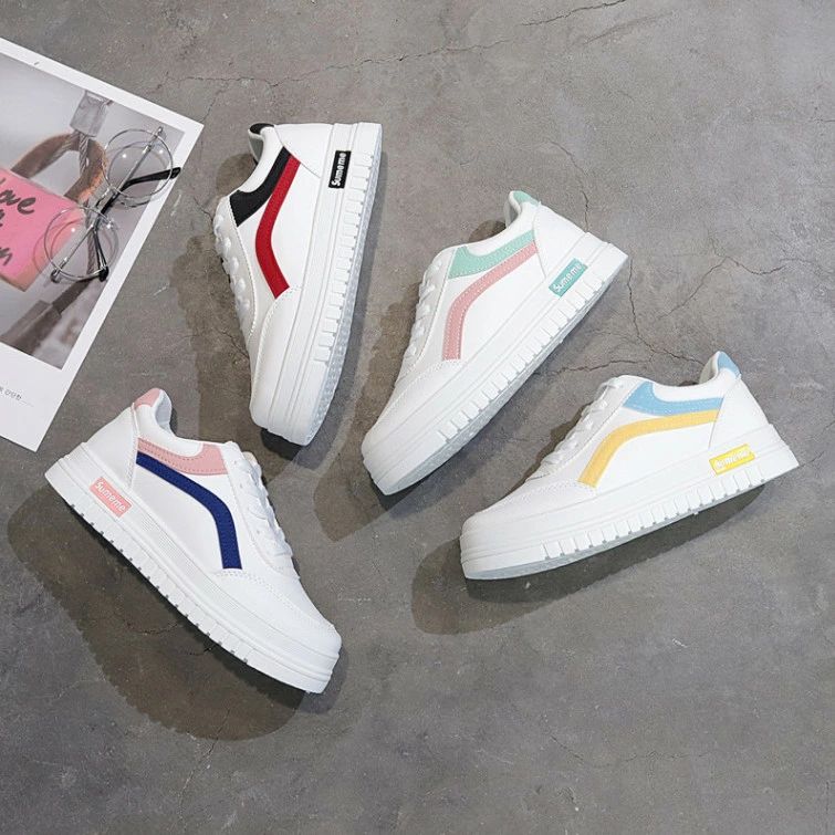 スニーカー レディーズ +3cm 通気性フィットネスシューズメッシュレディース 美脚が叶う スリッポン 立..