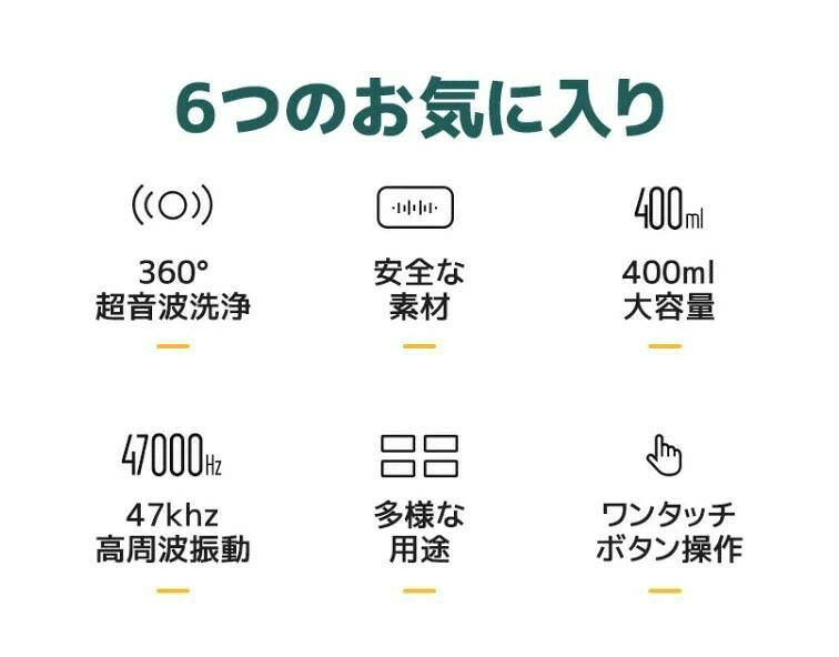 carbooの超音波クリーナー 卓上型 洗浄ホルダー付き 超音波洗浄機 メガネ洗浄器 超音波洗浄器 眼鏡用洗浄機 入れ歯洗浄器 47000Hz 家庭用｜アングル2