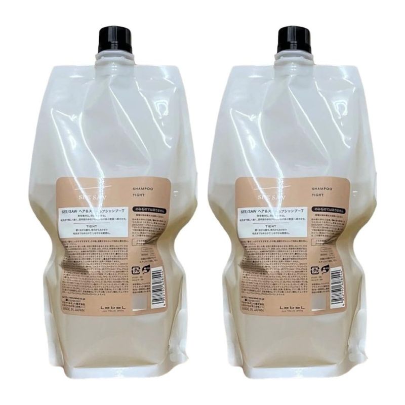 ルベル シーソー ヘア&スキャルプ タイト シャンプー T 800ml 硬い髪 なめらか しなやかな質感 ツヤ髪 ..