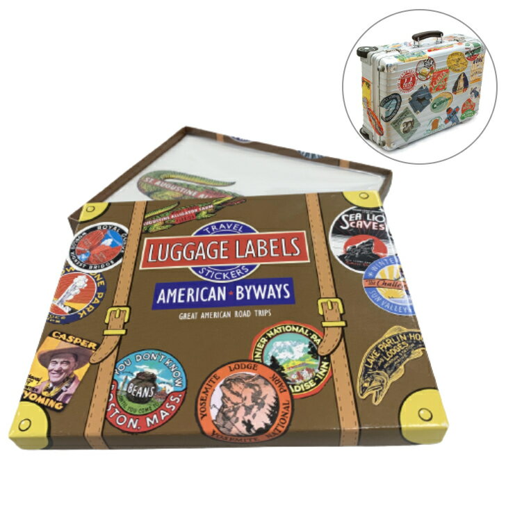 ̵ 20祻å ȥ٥륹ƥå ȥ ֥  ǥ 饯 ⤷ 襤 ѥ ޥ ꥫ ž Х ĥ إå  Ģ  ͤ碌  ǰ select LUGGAGE LABELS AMERICAN BYWAYS LE11689