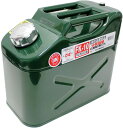 ガソリン携行缶 10l 自動車 縦型 消防法適合品 KHK UN 亜鉛メッキ鋼板 鋼鈑厚み 0.8mm 大自工業 FK10