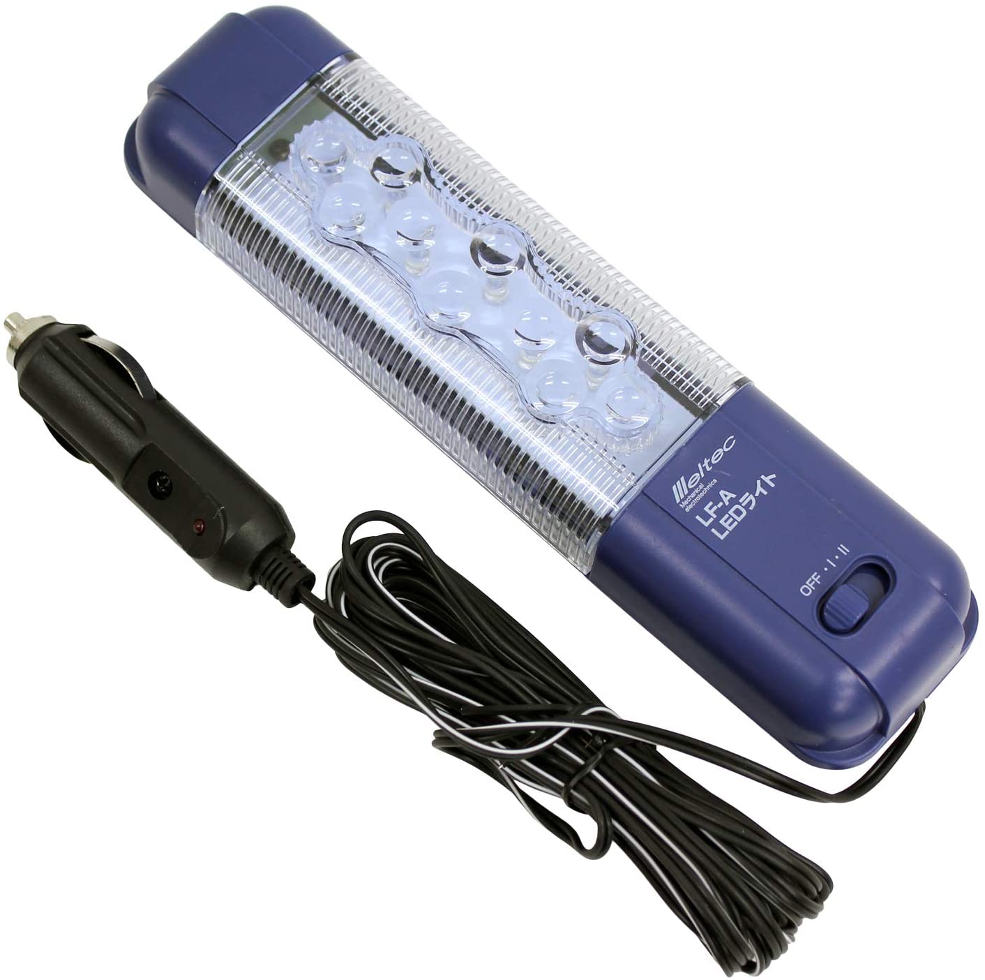 LEDライト ショートタイプ ハンディータイプ 貼り付けマグネット付き 吊り下げフック付き 大自工業　LFA