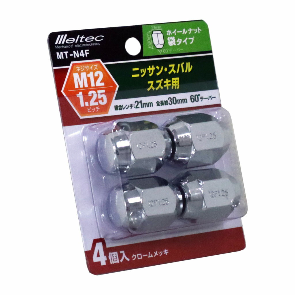 Rakuten - ホイールナット M12 P1.25 袋タイプ MTN4F