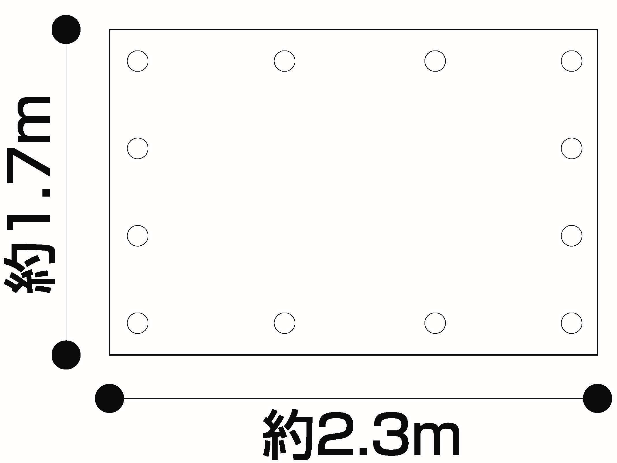 �ڥȥ�å� ���楷���� �����ȥ��С� �ȥ�å������� UV 1.7mX2.3m SS1723T