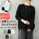 【WK-0505】大きいサイズ Tシャツ 長袖 Tシャツ ゆったり 体型カバー プラスサイズ LL 3L 4L 5L L M 大きなサイズ 私を締め付けるな 綿...