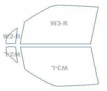 送料無料 カーフィルム カット済み 運転席 助手席 シルフィード FGR-500 ミツビシ eKクロス 【B34W型/BM35W型/BM37W型/BM38W型】 年式 H31.3- 車用品 バイク用品 車用品 アクセサリー 日除け用品 カーフィルム 赤外線カット 断熱フィルム