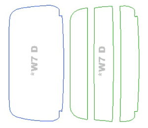 送料無料 カーフィルム カット済み 断熱スモーク ホンダ N-WGN Custom 【JH3型/JH4型】 年式 R1.7- リア1面のみ