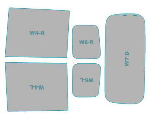 送料無料 カーフィルム カット済み 断熱スモーク トヨタ ルーミー 【M900A型/M910A型】 年式 H28.11- 車検対応 業務用 スモークフィルム ウインドウ フィルム