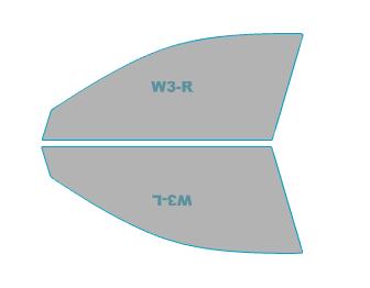 送料無料 カーフィルム カット済み 運転席 助手席 シルフィード FGR-500 アウディ A4 Avant 【B9型(8WDEM)】 年式 R2.10- 車用品 バイク用品 車用品 アクセサリー 日除け用品 カーフィルム 赤外線カット 断熱フィルム