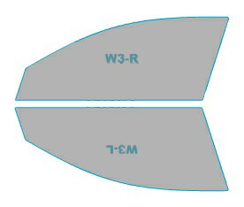 送料無料 カーフィルム カット済み 運転席 助手席 シルフィード FGR-500 メルセデス・ベンツ EQA 【243701C型】 年式 R3.4- 車用品 バイク用品 車用品 アクセサリー 日除け用品 カーフィルム 赤外線カット 断熱フィルム