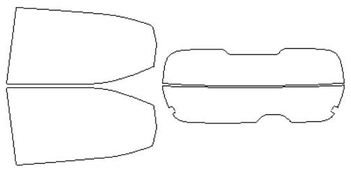 ウインコス カーフィルム カット済み 日産 適合 デイズ（ハイウェイスター）　B43W　H31，3〜 断熱スモーク 車 スモークフィルム