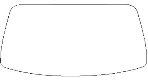 アルファロメオ 適合 ステルヴィオ　94920　H30，7〜 スパッタシルバー フロントガラスフィルム カーフィルム カット済み