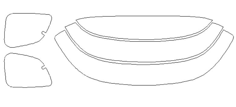 ウインコス カーフィルム カット済み マツダ 適合 RX−8　SE3P H15 断熱スモーク 車 スモークフィルム