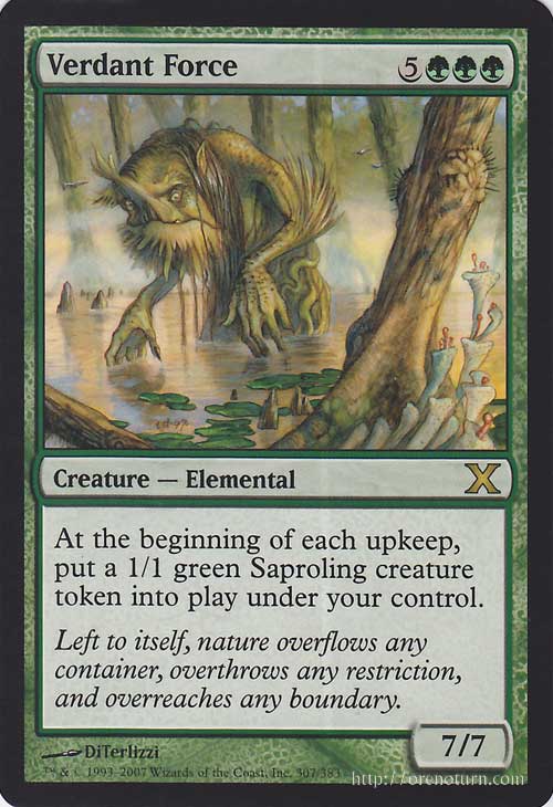 マジック:ザ・ギャザリング 新緑の魔力 R レア 基本セット 第10版 10E | ギャザ MTG マジック・ザ・ギャザリング 英語版