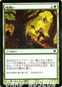 マジック：ザ・ギャザリング 根囲い イニストラード ISD | ギャザ MTG マジック・ザ・ギャザリング 日本語版 ソーサリー 緑 イニストラード・ブロック