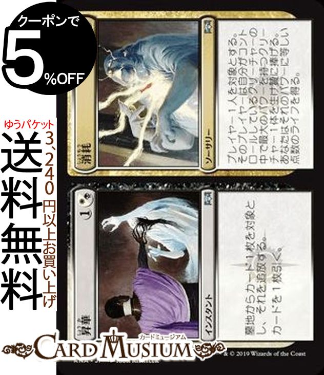 MTG マジック：ザ・ギャザリング 昇華/消耗 アンコモン ラヴニカの献身 RNA MAGIC The Gathering | ギャザ MTG マジック・ザ・ギャザリング 日本語版 インスタント/ソーサリー 多色