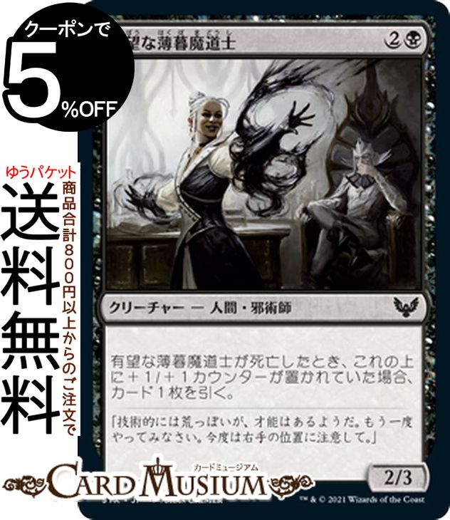 MTG マジック：ザ・ギャザリング 有望な薄暮魔道士 コモン ストリクスヘイヴン：魔法学院 STX マジック：ザ・ギャザリング ギャザ MTG マジック・ザ・ギャザリング 日本語版 クリーチャー 黒