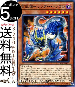 遊戯王カード 雷獣龍−サンダー・ドラゴン(ノーマル) ソウル・フュージョン SOFU Yugioh! | 遊戯王 サンダードラゴン カード 効果モンスター 闇属性 雷族 ノーマル ソウルフュージョン