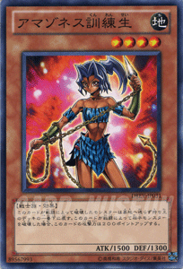 遊戯王カード アマゾネス訓練生 デュエリスト・レボリューション DREV YuGiOh! | 遊戯王 カード アマゾネス 訓練生 地属性 戦士族