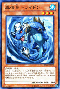 遊戯王カード 真海皇 トライドン ロードオブザタキオンギャラクシー LTGY YuGiOh 遊戯王 カード 水属性 海竜族