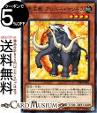 遊戯王カード 宝玉獣 アンバー マンモス ノーマルパラレル ストラクチャーデッキ 宝玉の伝説 SD44 Yugioh 遊戯王 カード 効果モンスター 地属性 獣族 ノーマルパラレル