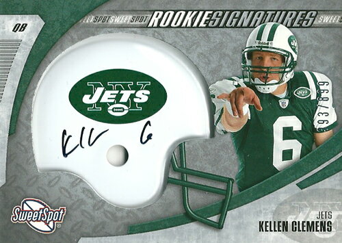 ケレン・クレメンス NFLカード Kellen Clemens 2006 Sweet Spot Rookie Signatures